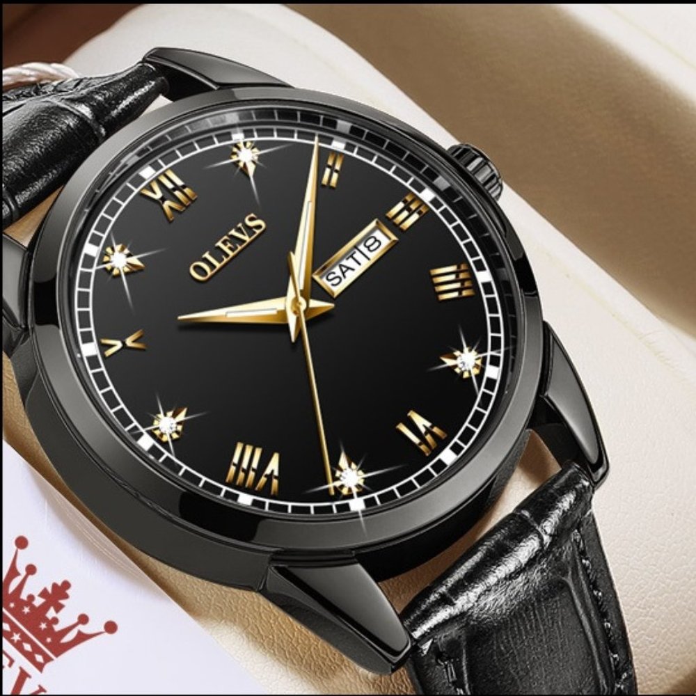 12-1 Men’s Waterproof Luminous Watch